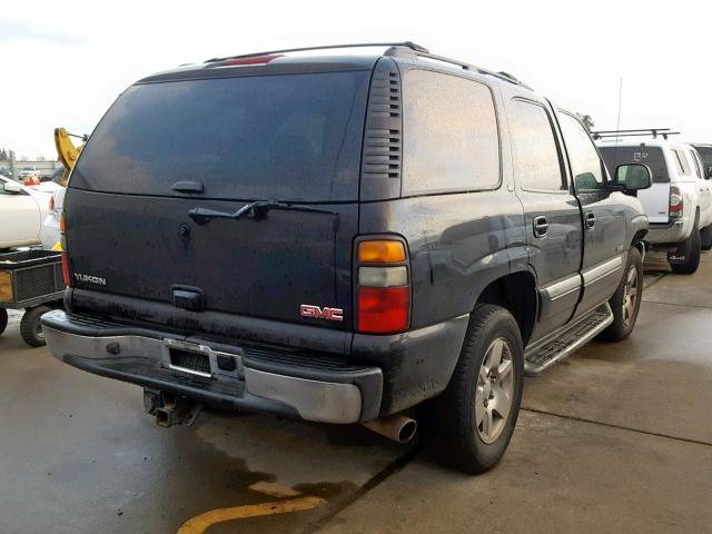 1GKEK13ZX6J124123 - 2006 GMC YUKON BLACK photo 4