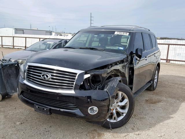 JN8AZ2NF1D9550817 - 2013 INFINITI QX56 BLACK photo 2