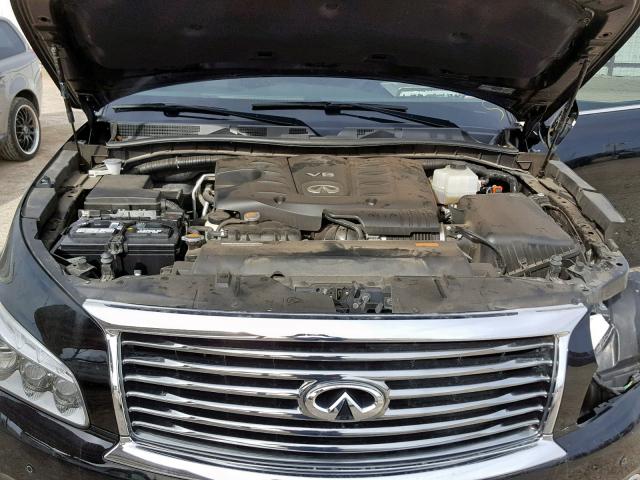 JN8AZ2NF1D9550817 - 2013 INFINITI QX56 BLACK photo 7