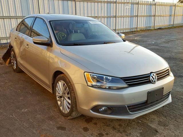 3VWLL7AJ0DM239472 - 2013 VOLKSWAGEN JETTA TDI GOLD photo 1