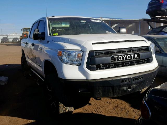 5TFDW5F16FX417491 - 2015 TOYOTA TUNDRA CRE WHITE photo 1