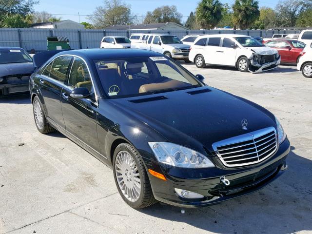 WDDNG71X57A135538 - 2007 MERCEDES-BENZ S 550 BLACK photo 1