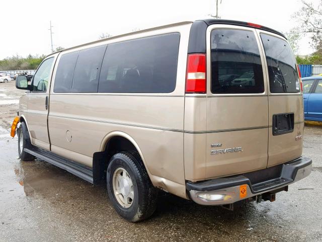 1GKFG15Z471156831 - 2007 GMC SAVANA G15 TAN photo 3