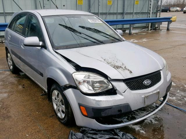 KNADE243996570931 - 2009 KIA RIO 5 SX SILVER photo 1