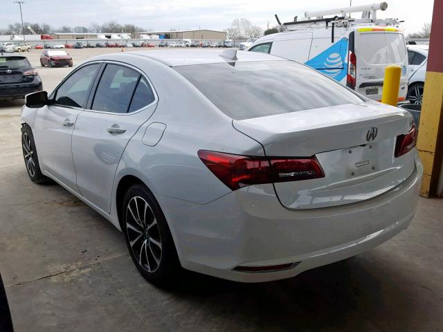 19UUB2F33GA001691 - 2016 ACURA TLX WHITE photo 3