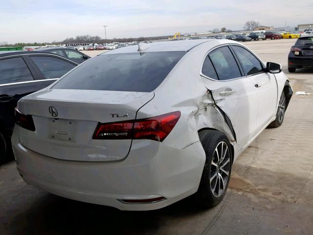 19UUB2F33GA001691 - 2016 ACURA TLX WHITE photo 4