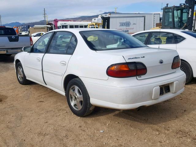 1G1NE52J82M676954 - 2002 CHEVROLET MALIBU LS Ақ фото 3