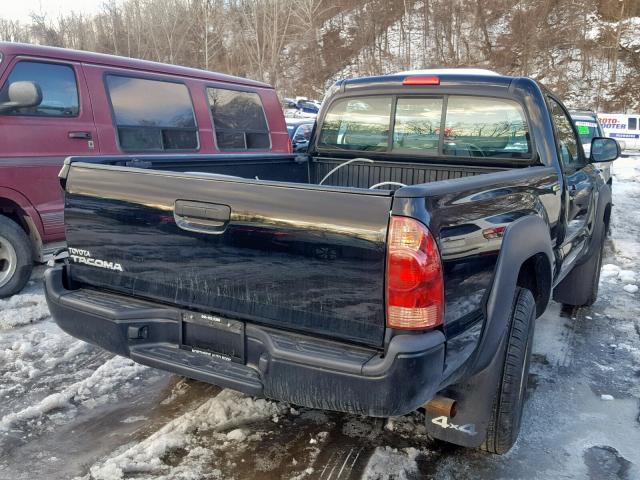 5TFPX4EN5EX019597 - 2014 TOYOTA TACOMA BLACK photo 4