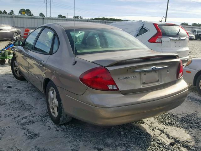 1FAFP55SX3A149145 - 2003 FORD TAURUS SES GOLD photo 3