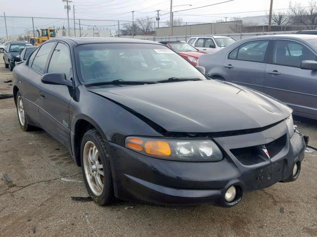 1G2HZ5412Y4237820 - 2000 PONTIAC BONNEVILLE BLACK photo 1