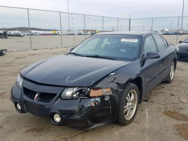 1G2HZ5412Y4237820 - 2000 PONTIAC BONNEVILLE BLACK photo 2