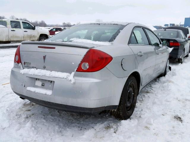 1G2ZF55B664230869 - 2006 PONTIAC G6 SE SILVER photo 4