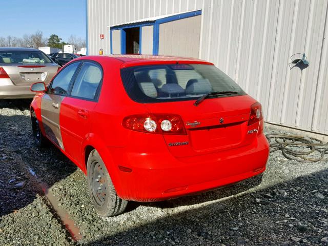 KL5JD66Z08K963388 - 2008 SUZUKI RENO BASE RED photo 3