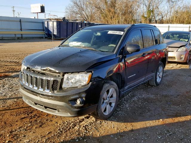 1C4NJCBA9CD503470 - 2012 JEEP COMPASS SP შავი ფოტო 2