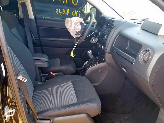 1C4NJCBA9CD503470 - 2012 JEEP COMPASS SP შავი ფოტო 5