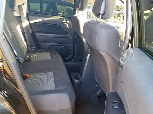 1C4NJCBA9CD503470 - 2012 JEEP COMPASS SP შავი ფოტო 6