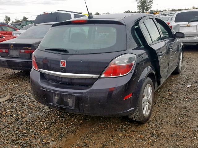 W08AR671185045130 - 2008 SATURN ASTRA XE BLACK photo 4