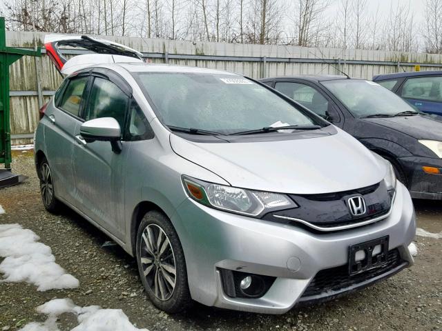 JHMGK5H85GS013372 - 2016 HONDA FIT EX SILVER photo 1