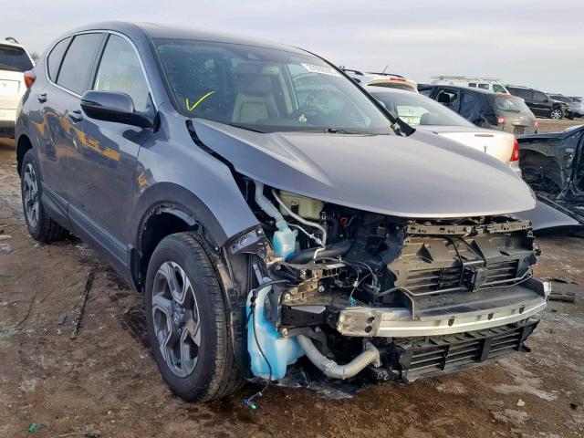 7FARW2H83JE076573 - 2018 HONDA CR-V EXL BLACK photo 1