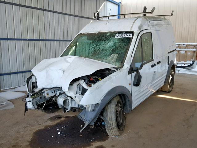 NM0LS7BN4CT113703 - 2012 FORD TRANSIT CO WHITE photo 2