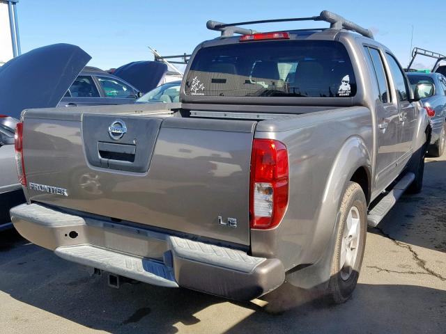 1N6AD07U05C419227 - 2005 NISSAN FRONTIER C GOLD photo 4