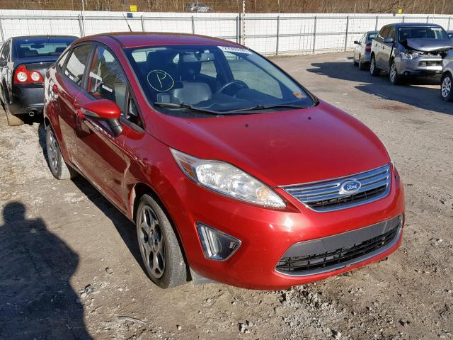 3FADP4CJ4BM111262 - 2011 FORD FIESTA SEL RED photo 1