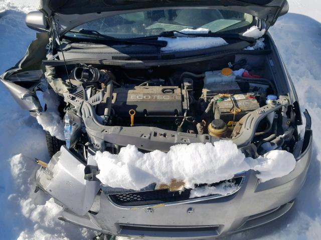 KL1TD5DE0BB223674 - 2011 CHEVROLET AVEO LS GRAY photo 7
