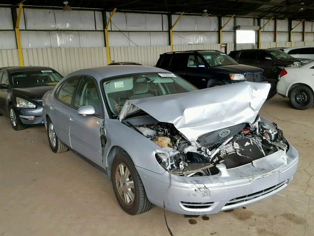 1FAFP56U67A192144 - 2007 FORD TAURUS SEL SILVER photo 1