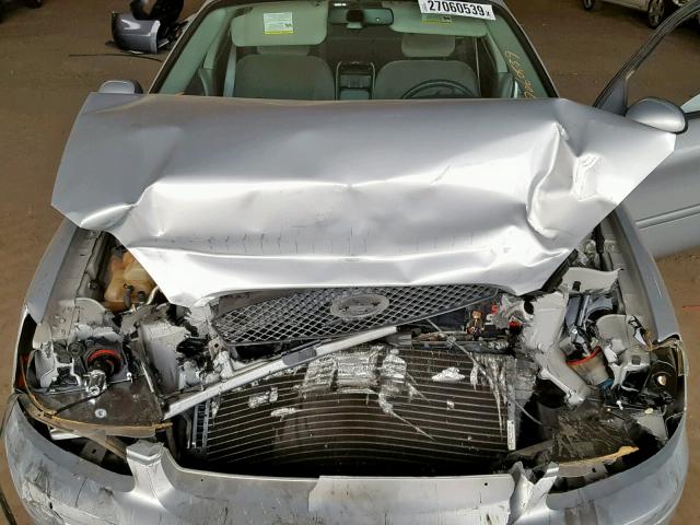 1FAFP56U67A192144 - 2007 FORD TAURUS SEL SILVER photo 7