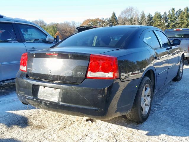 2B3CA3CV8AH124342 - 2010 DODGE CHARGER SX BLACK photo 4