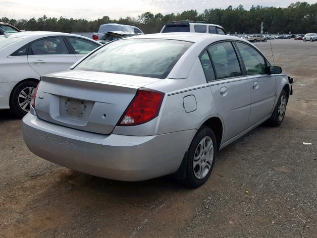 1G8AJ52F65Z106367 - 2005 SATURN ION LEVEL SILVER photo 4