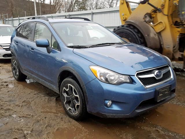 JF2GPACC8F8292630 - 2015 SUBARU XV CROSSTR BLUE photo 1