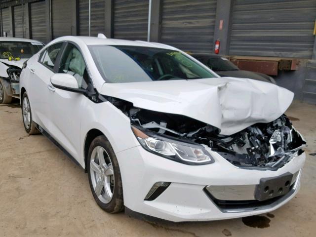 1G1RC6S5XJU138433 - 2018 CHEVROLET VOLT LT WHITE photo 1