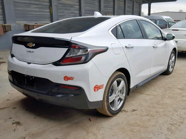 1G1RC6S5XJU138433 - 2018 CHEVROLET VOLT LT WHITE photo 4