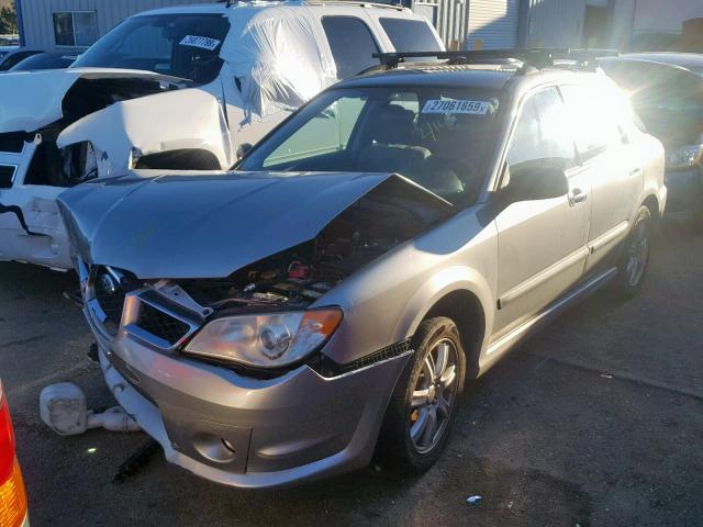 JF1GG63627G802120 - 2007 SUBARU IMPREZA OU SILVER photo 2