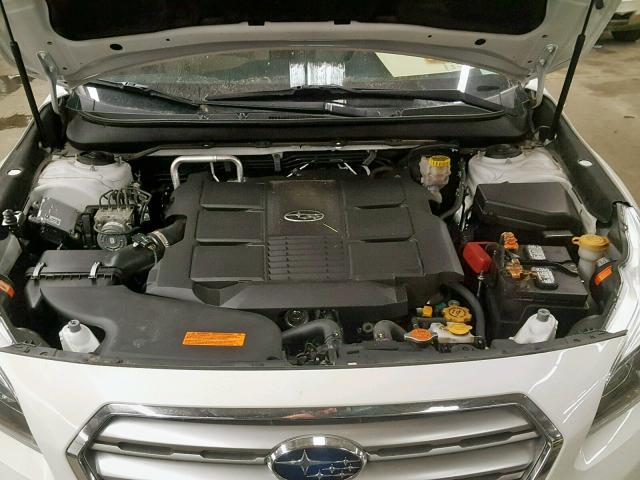 4S4BSENC8H3288035 - 2017 SUBARU OUTBACK 3. WHITE photo 7