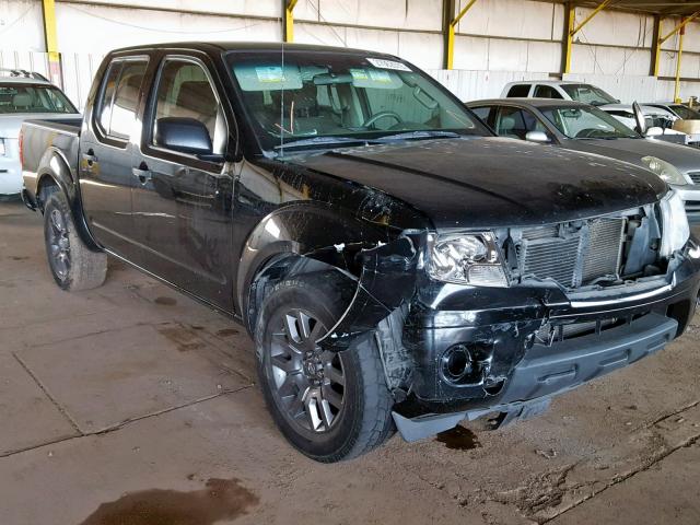 1N6AD0ER6CC482554 - 2012 NISSAN FRONTIER S BLACK photo 1