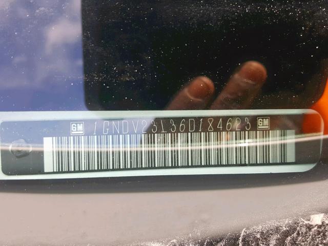 1GNDV23L36D184623 - 2006 CHEVROLET UPLANDER L 白色 照片 10