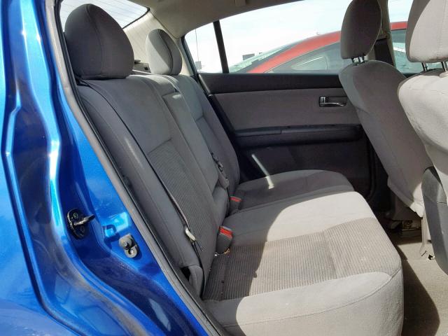 3N1AB6APXCL672915 - 2012 NISSAN SENTRA 2.0 BLUE photo 6