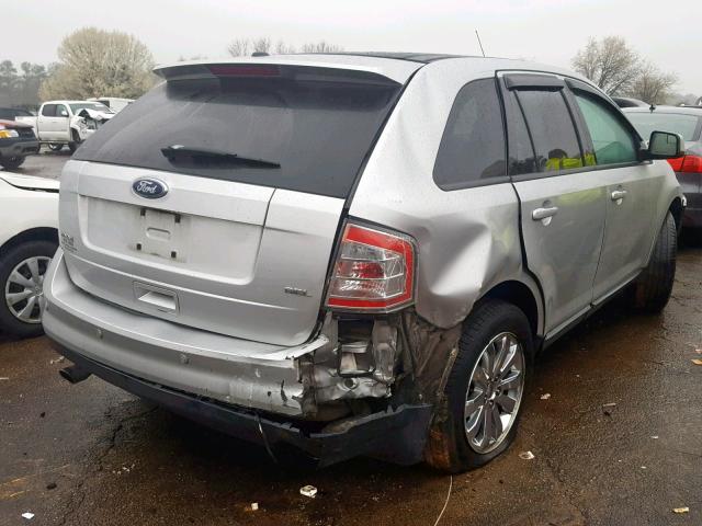 2FMDK3JC2ABA06822 - 2010 FORD EDGE SEL SILVER photo 4