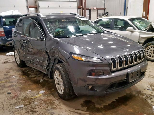 1C4PJMCS3GW239808 - 2016 JEEP CHEROKEE L CHARCOAL photo 1