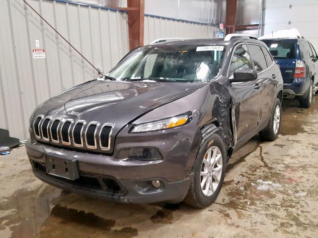 1C4PJMCS3GW239808 - 2016 JEEP CHEROKEE L CHARCOAL photo 2