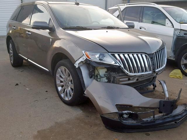 2LMDJ6JK5CBL14179 - 2012 LINCOLN MKX BROWN photo 1