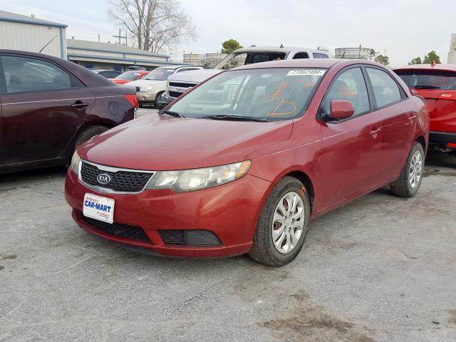 KNAFU4A27B5412036 - 2011 KIA FORTE EX  photo 2