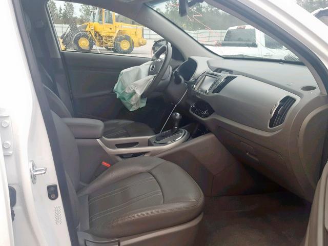 KNDPC3AC2G7845787 - 2016 KIA SPORTAGE E WHITE photo 5