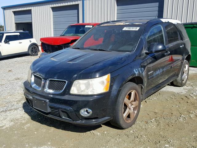 2CKDL537886286819 - 2008 PONTIAC TORRENT GX BLACK photo 2