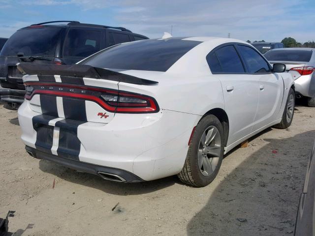 2C3CDXHG1HH522885 - 2017 DODGE CHARGER SX WHITE photo 4