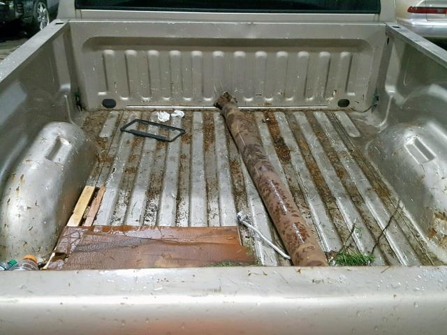 3D7KU28D43G781126 - 2003 DODGE RAM 2500 S ოქროსფერი ფოტო 9