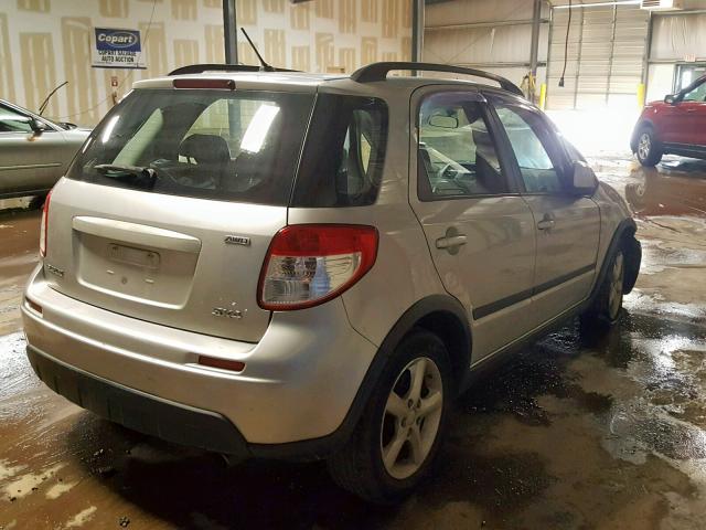 JS2YB413375105857 - 2007 SUZUKI SX4 SILVER photo 4