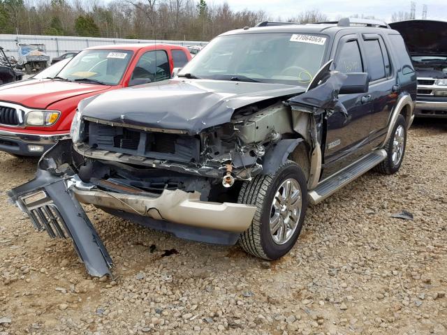 1FMEU64E67UA63752 - 2007 FORD EXPLORER E CHARCOAL photo 2